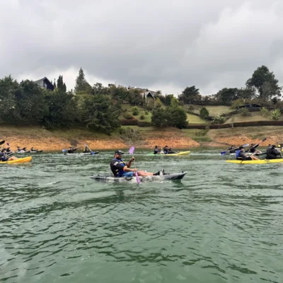 Kayak Tour in by the Dam of Guatape.